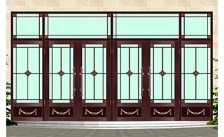 仿古铜门系列33