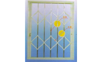 白钢防护门窗系列8